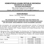 untuk thumbnail pengumuman tes narkoba 2025