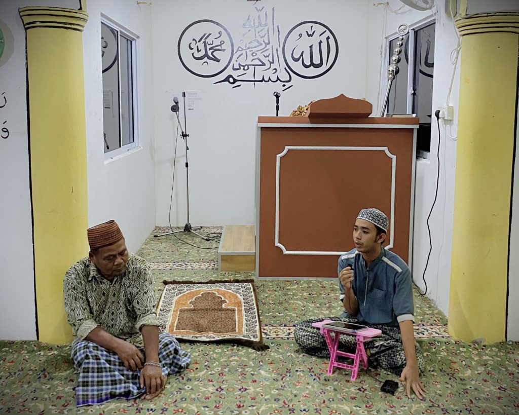 Muhammad Nasrullah saat mengisi tazkirah.