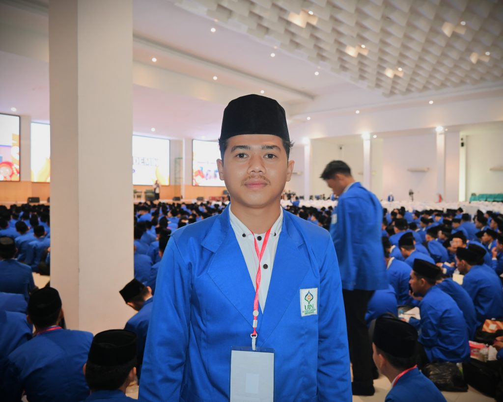 Muhammad Noval usai diwawancarai Pusat Humas dan Keterbukaan Informasi (Foto:Humas/Jamal Ripani)