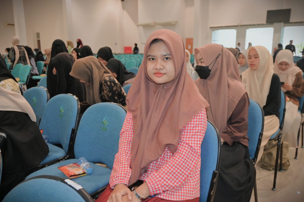 Noranita Kasih saat mengikuti rangkaian kegiatan UPKK (Foto:Humas/Jamal Ripani)
