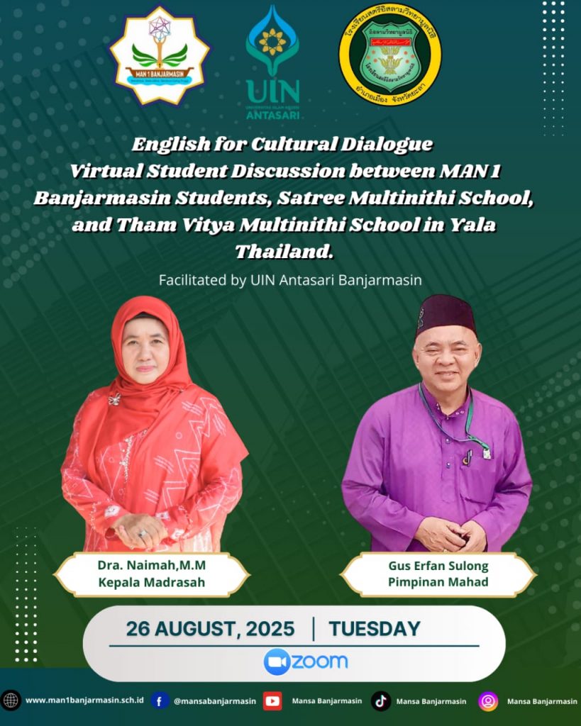 Poster rencana pelaksanaan acara.