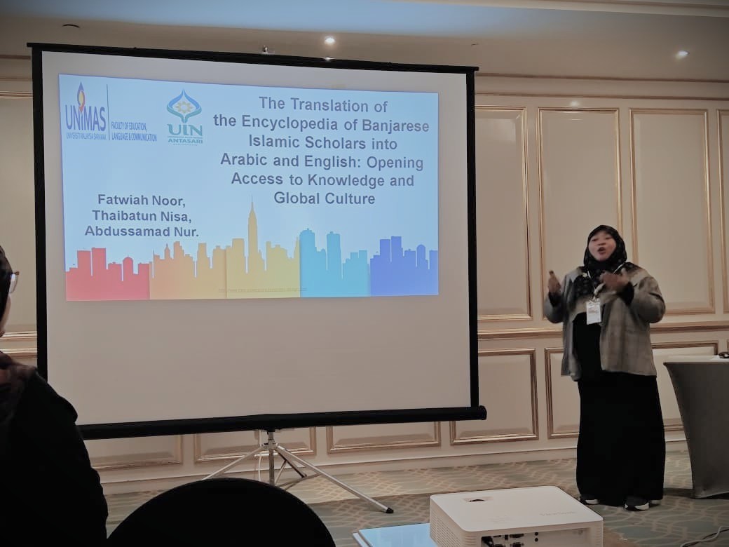 Presentasi paper oleh Dr. Fatwiah Noor, Lc., M.Pd.