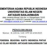 Pengumuman Pendaftaran KIP-K 2025
