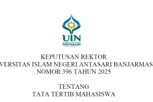 Tata Tertib Mahasiswa/i UIN Antasari Banjarmasin Tahun 2025