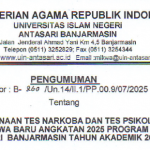 Pelaksanaan Tes Narkoba dan Psikologi Mahasiswa baru 2025