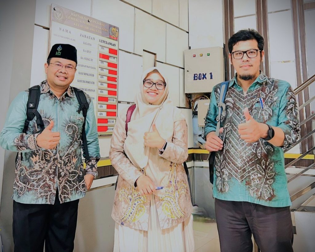 Foto bersama Tim Psikolog UIN Antasari Banjarmasin.