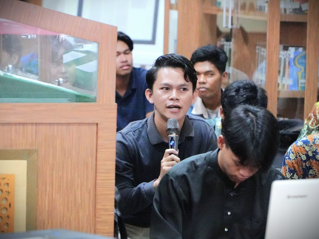 Muhammad Taha Madani saat aktif mengikuti kegiatan.