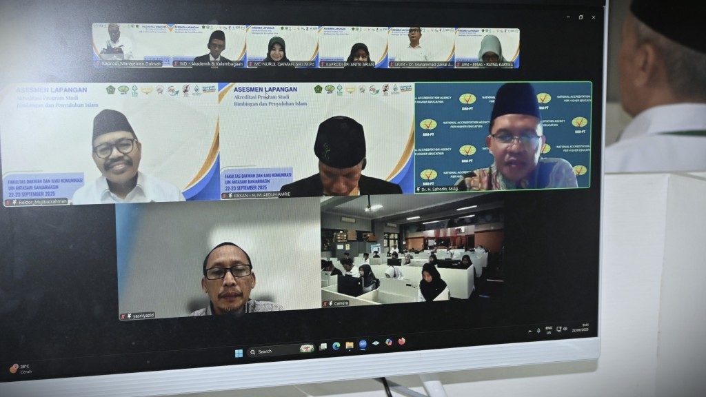 Para asesor saat memberikan sambutan (Foto:Humas/Jamal Ripani)