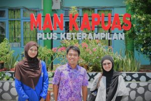 Tim Promosi PMB UIN Antasari saat berada di MAN Kapuas (Foto:Humas)