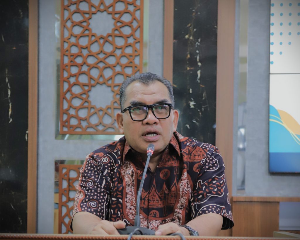 Karo AUPKK saat memberikan sambutan (Foto:Humas/Haitami)
