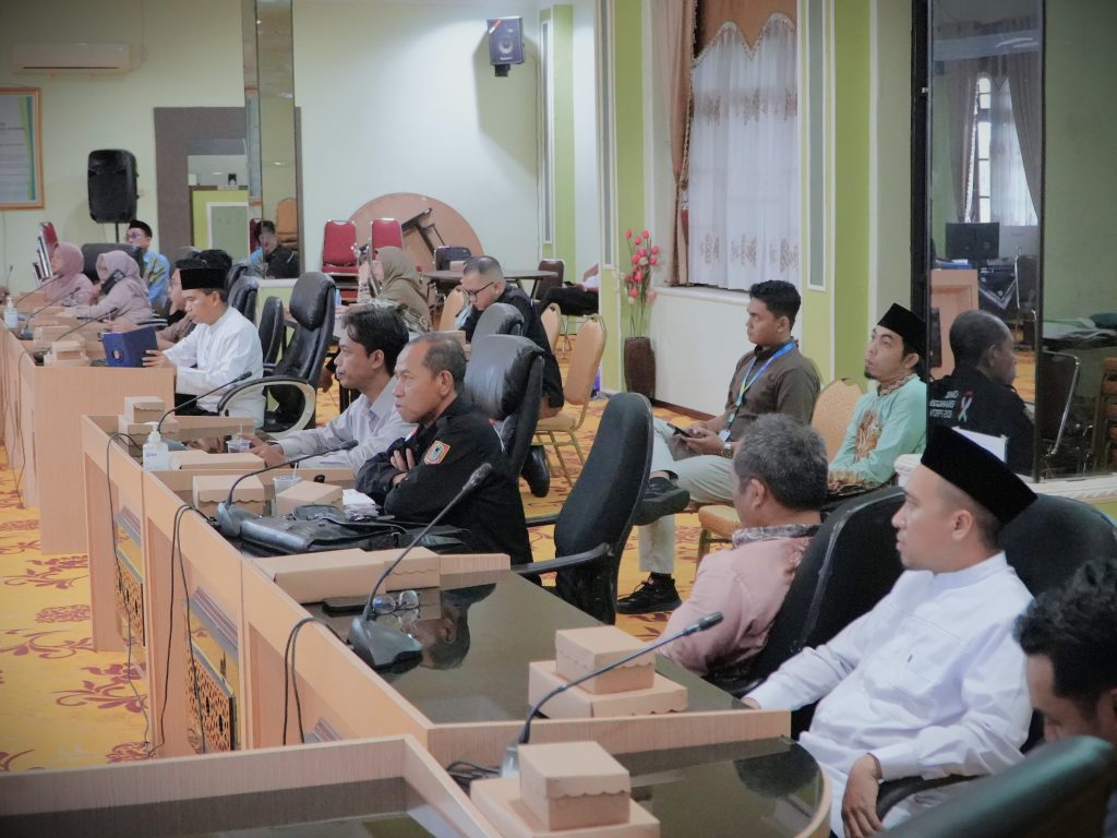 Para mitra kerja sama saat mengikuti monev (Foto:Humas)