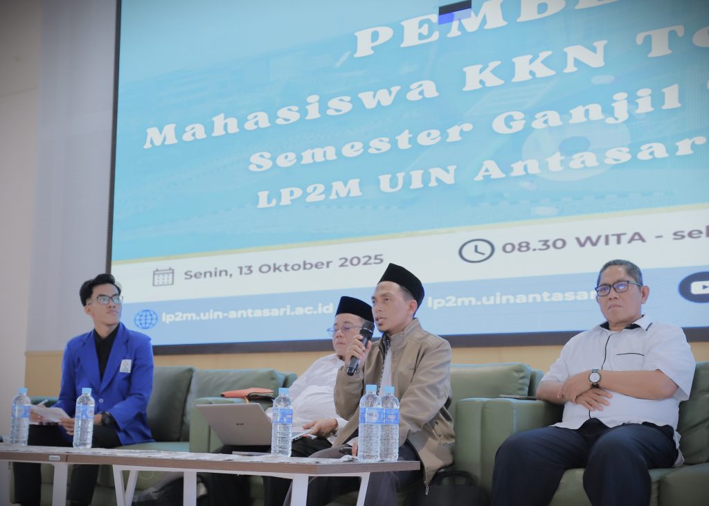 Para pemateri saat memberikan pembekalan (Foto:Humas/Haitami)