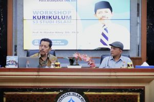 Prof. H. Masdar Hilmy, M.A., Ph.D. saat menjadi narasumber di UIN Antasari (Foto:Humas)
