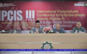 Rektor UIN Antasari saat menjadi pembicara di IPCIS III (Foto:Tangkapan Layar Kanal YouTube Pascasarjana UINSA) Rektor UIN Antasari saat menjadi pembicara di IPCIS III (Foto:Tangkapan Layar Kanal YouTube Pascasarjana UINSA)
