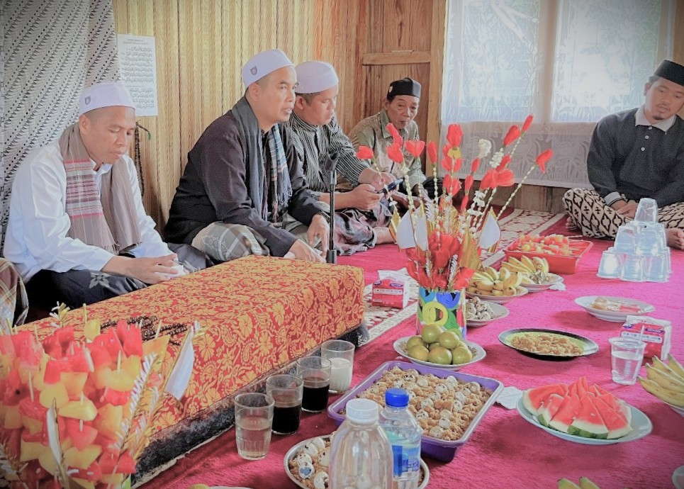 Tuan Guru Syahwani saat memberikan sambutan.