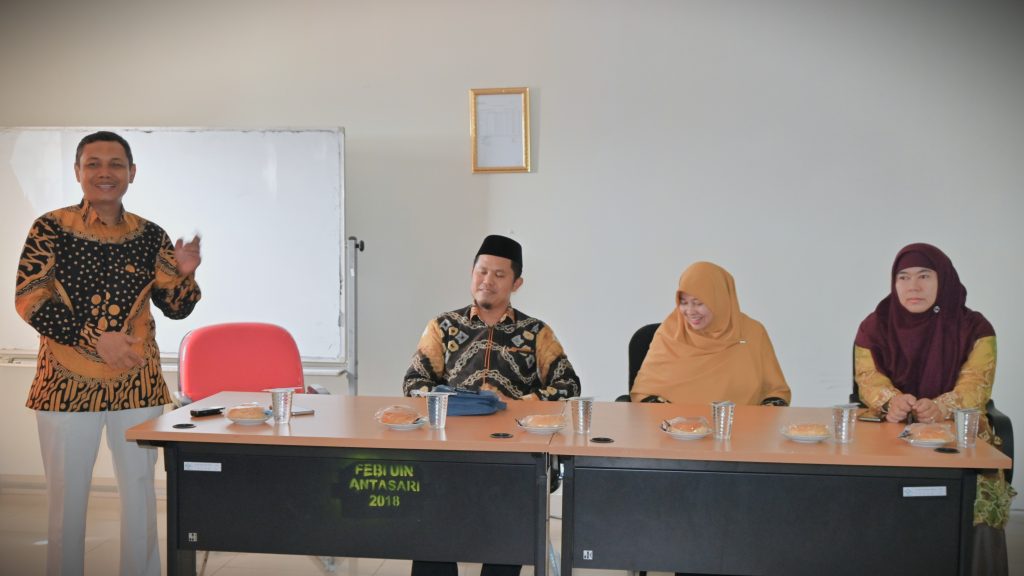 Dr. Muhaimin, M.Ag. saat memberikan sambutan (Foto:Humas/Jamal Ripani)