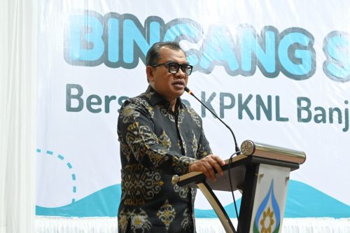 Karo AUPKK saat menyampaikan Opening Speech (Foto Humas Rahmi Hartati)