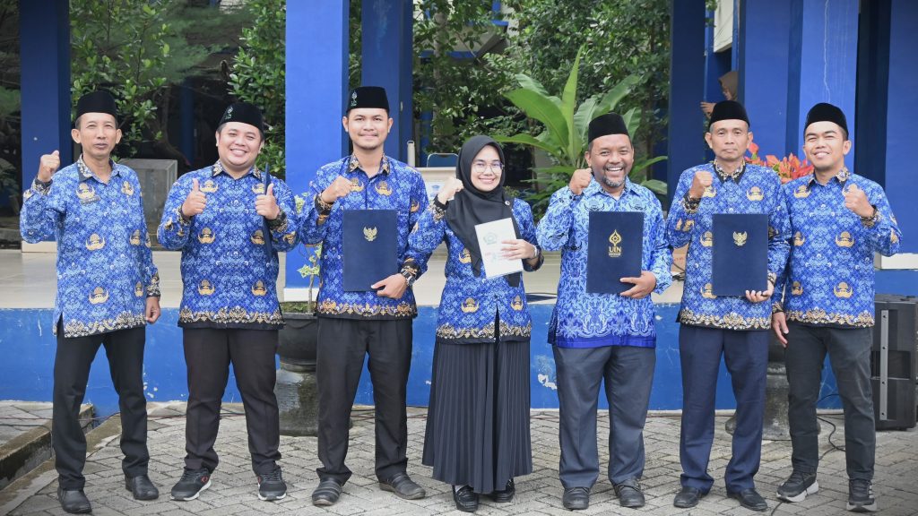 Para petugas apel usai menuntaskan tugas (Foto:Humas/Jamal Ripani)