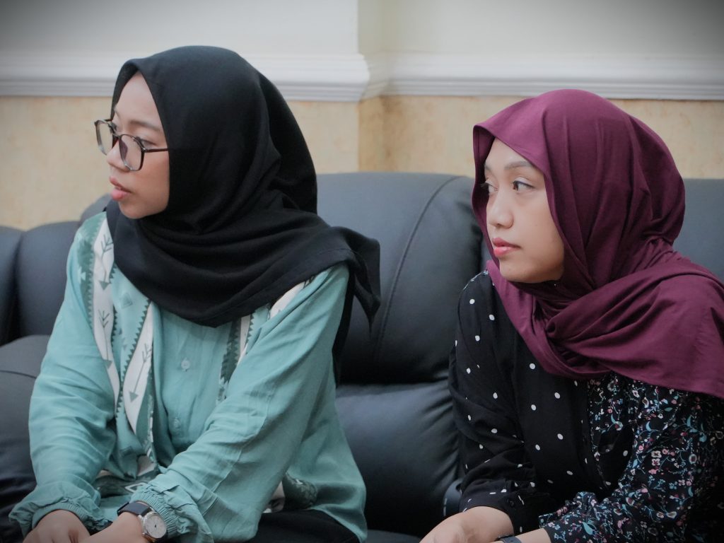 Tim Ditjen Pendis saat hadir di ruan tamu gedung rektorat (Foto:Humas)