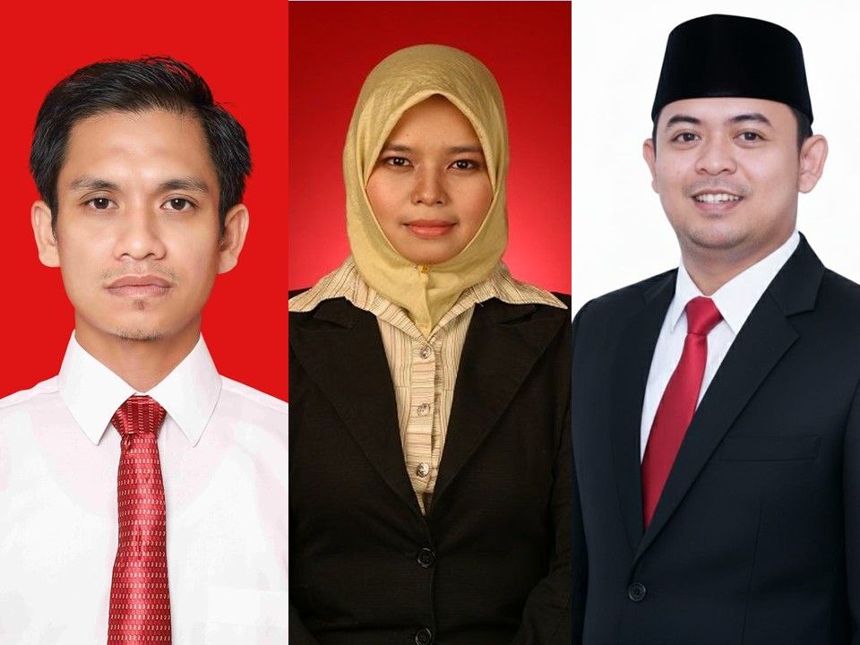 kolase 3 foto untuk hasil pemilihan agen perubahan