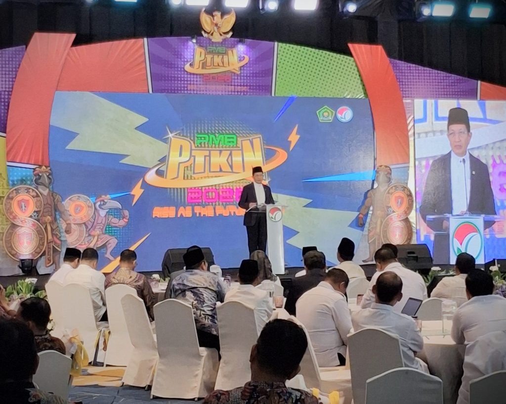 Menteri Agama saat memberikan arahan.