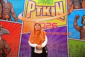 Rektor Prof. Dr. Hj. Nida Mufidah, M.Pd. saat hadir di peluncuran PMB PTKIN 2026.