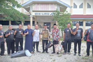 Rombongan PB Kantor Kemenhaj Balangan saat disambut di Kampus 1 (Foto:Tim PB UIN Antasari) Rombongan PB Kantor Kemenhaj Balangan saat disambut di Kampus 1 (Foto:Tim PB UIN Antasari)