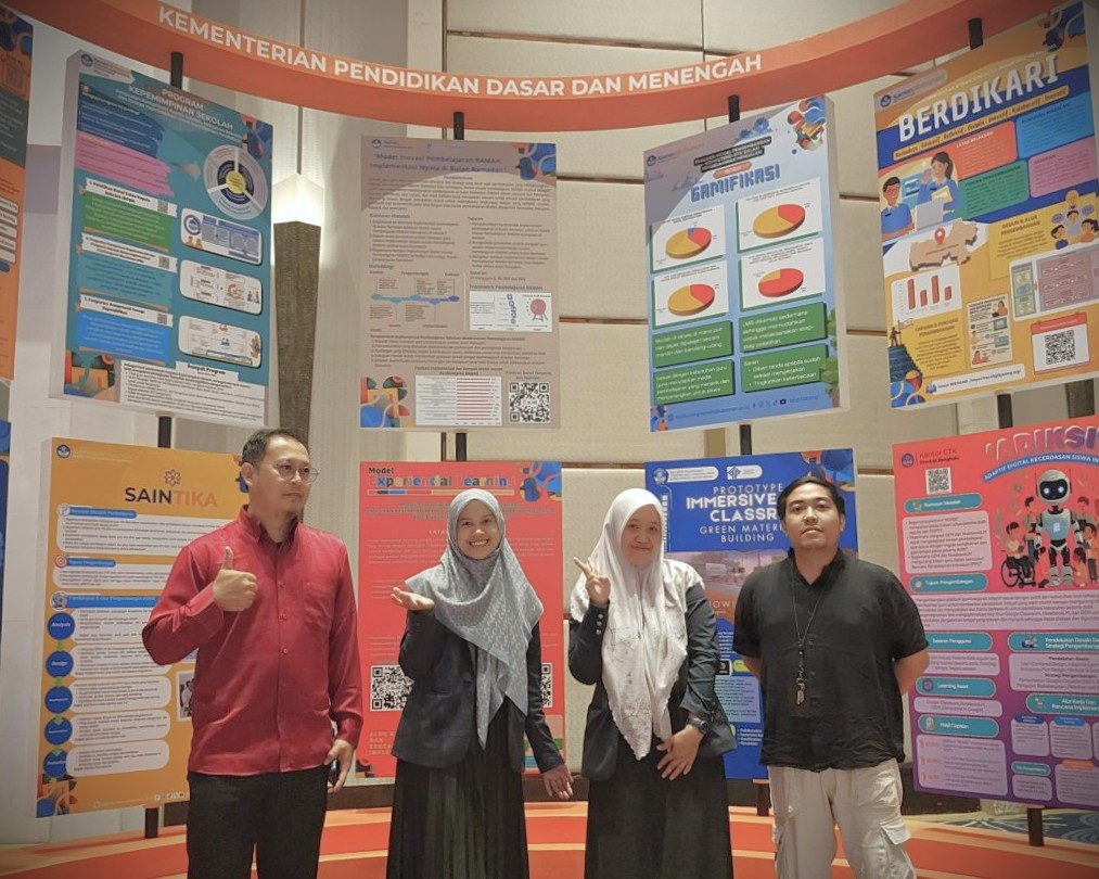 Tim PTP UIN Antasari saat berpartisipasi di acara nasional.