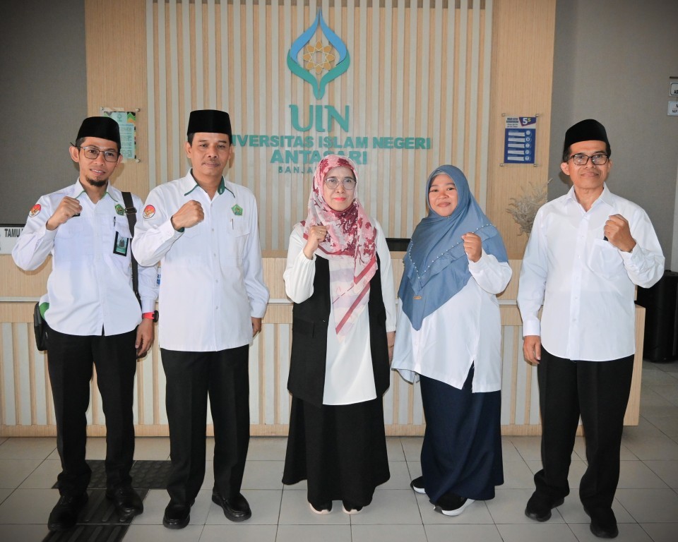 Foto bersama Rektor dengan Pimpinan BDK Banjarmasin (Foto:Humas)