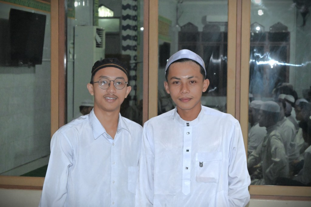 Muhammad Alwi Romadani dan Muhammad Fauzan usai diwawancara (Foto:Humas)