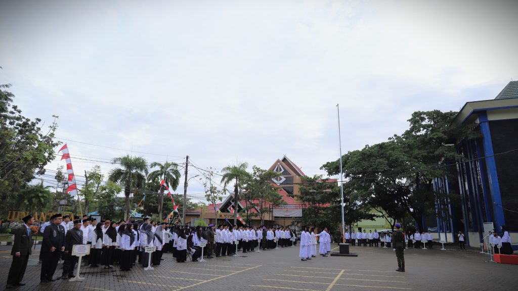Suasana upacara Peringatan HAB ke-80 Kemenag RI (Foto:Humas)