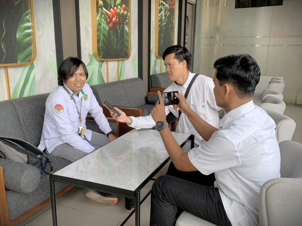 Wawancara dengan Dr. Ir. Munsyi, S.T., M.Kom. (Foto:Humas)