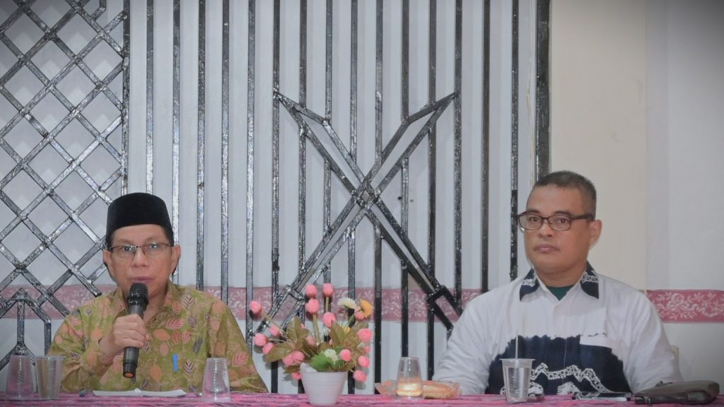 Dr. H. Hamdan, M.Pd. saat memberikan arahan (Foto:Humas/Jamal Ripani)