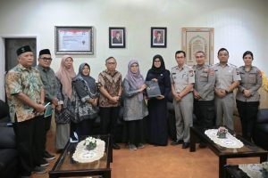 Foto bersama usai audiensi RS Bhayangkara (Foto:Humas) Foto bersama usai audiensi RS Bhayangkara (Foto:Humas)