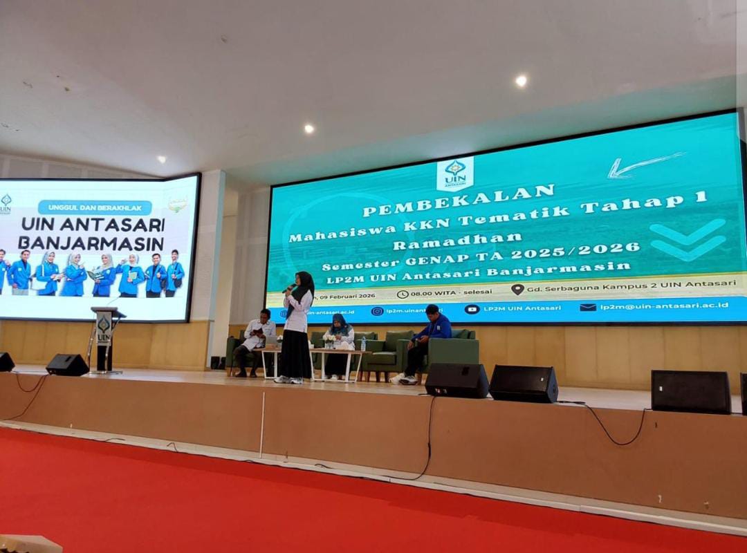 Suasana pembekalan kkn