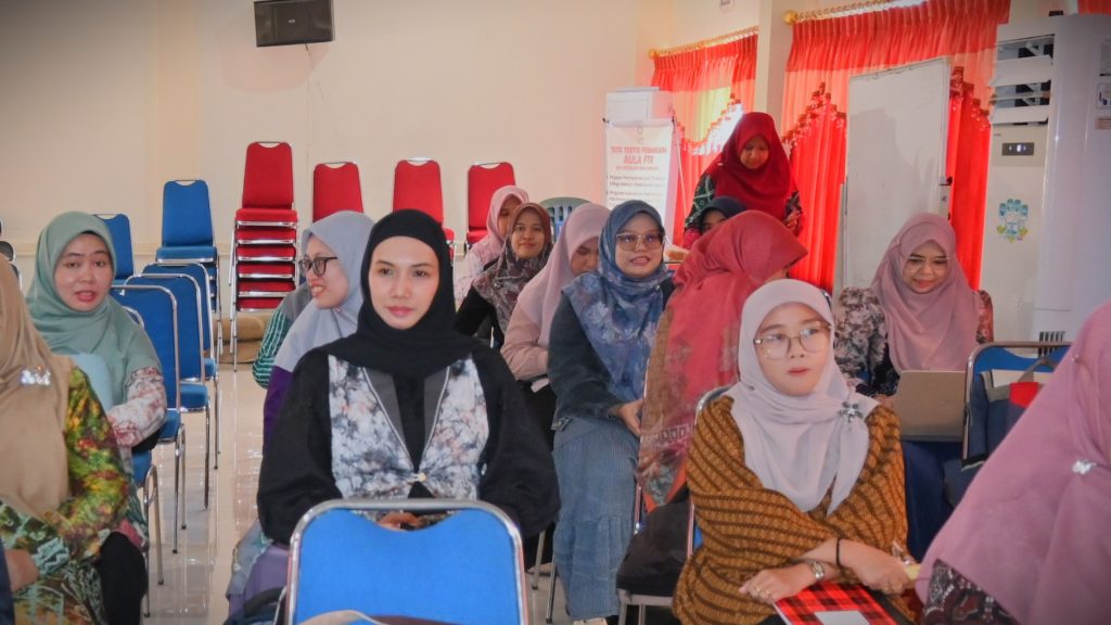 Para peserta saat bersiap mengikuti acara (Foto:Humas/Jamal Ripani)