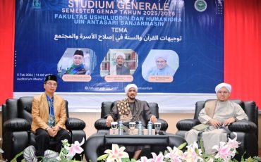 Pembukaan Studium Generale FUH UIN Antasari (Foto:Humas/Jamal Ripani)