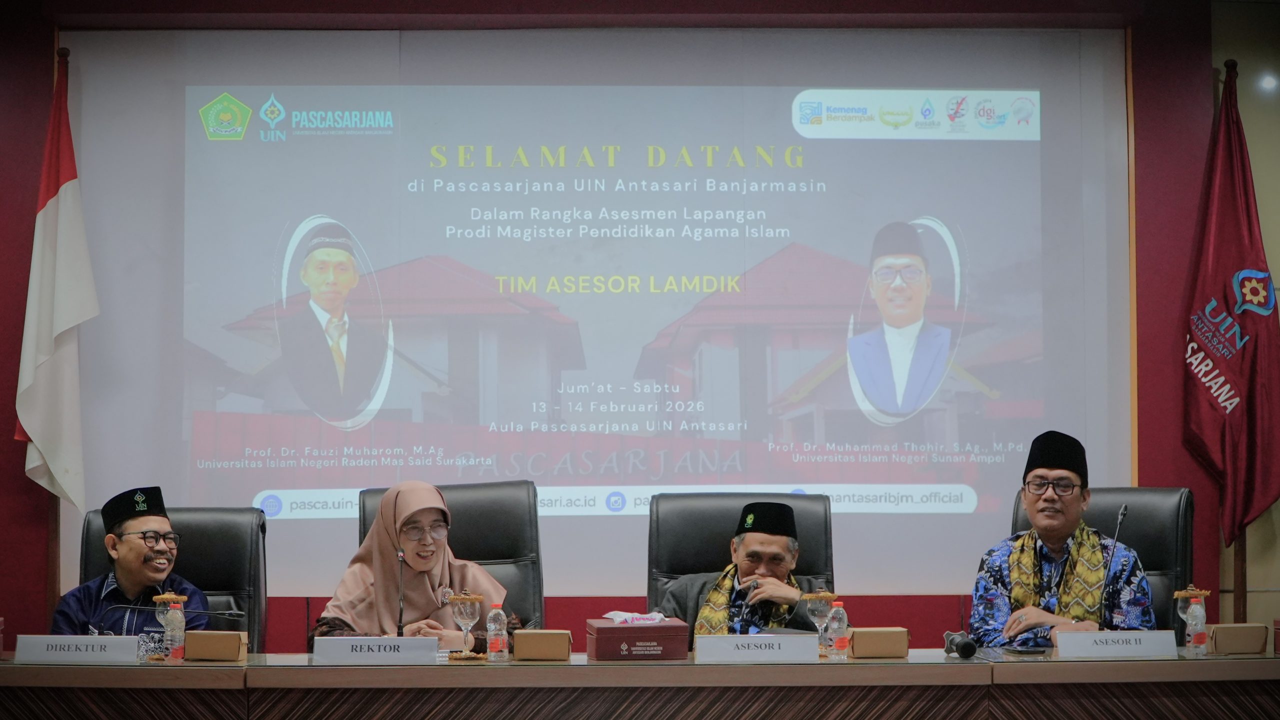 Suasana pembukaan AL S-2 PAI UIN Antasari (Foto:Humas/Rudy Hermawan)