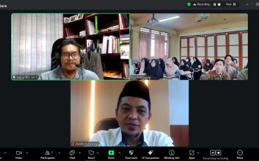 Suasana kelas internasional yang berlangsung daring (Tangkapan Layar)