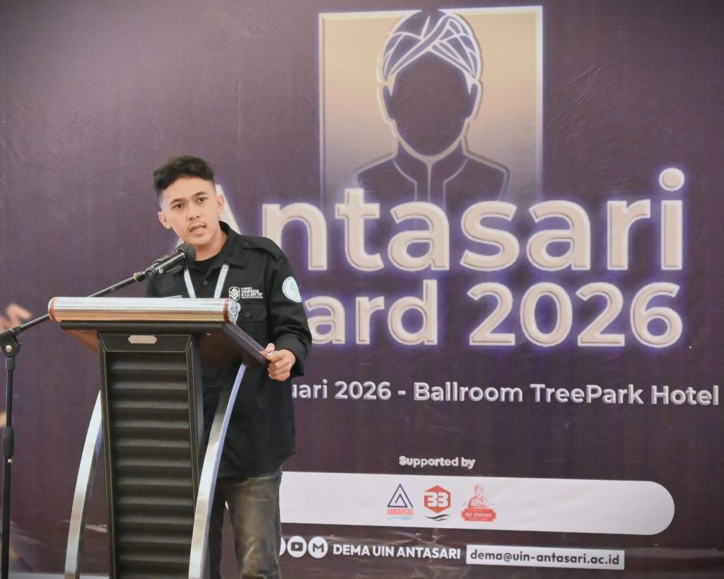 Yazid Arifani saat menyampaikan sambutan (Foto:Humas/Jamal Ripani)