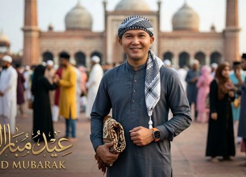 Foto Muhayat diolah dengan AI