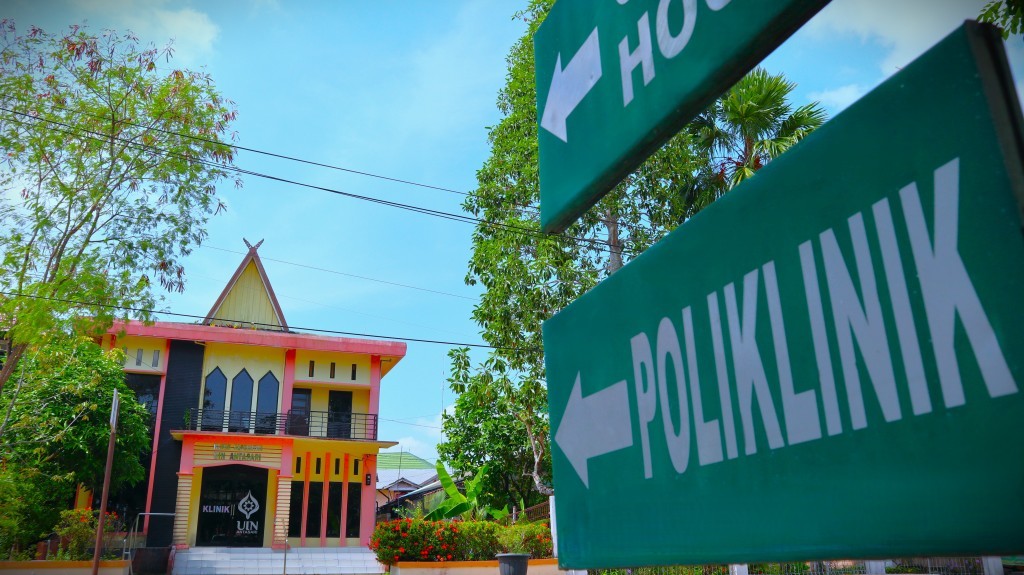 Gedung klinik UIN Antasari di Kampus 1 (Foto:Dokhum 2023)