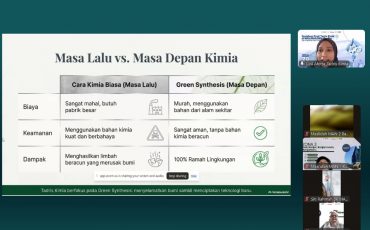 Penyampaian materi Kimia Bahan Lokal.