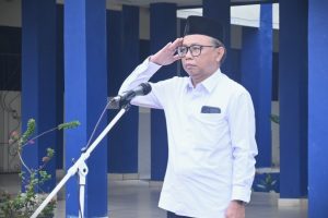 Dr. Irfan Noor, M.Hum. saat menjadi pembina apel, 13 April 2026 (Foto:Humas/Jamal Ripani) Dr. Irfan Noor, M.Hum. saat menjadi pembina apel, 13 April 2026 (Foto:Humas/Jamal Ripani)