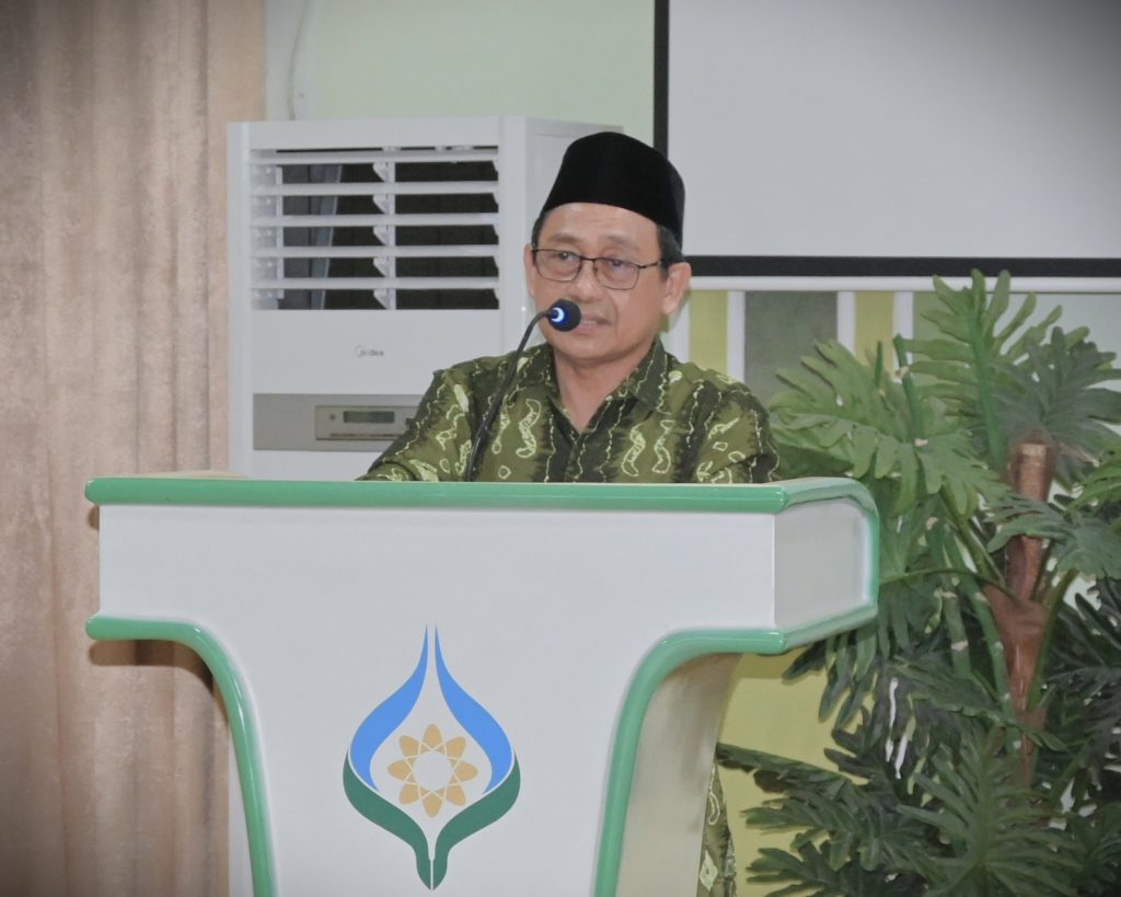 Dr. Muhdi, M.Ag. saat membuka acara (Foto:Humas/Jamal Ripani)