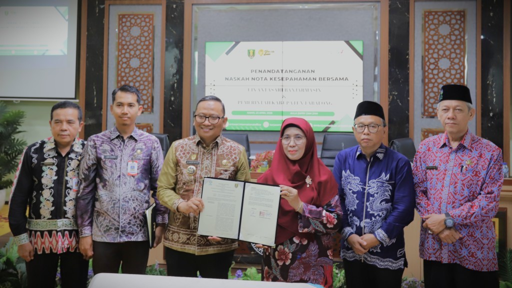 Foto bersama usai penandatanganan MoU (Foto:Humas/Neco EP)