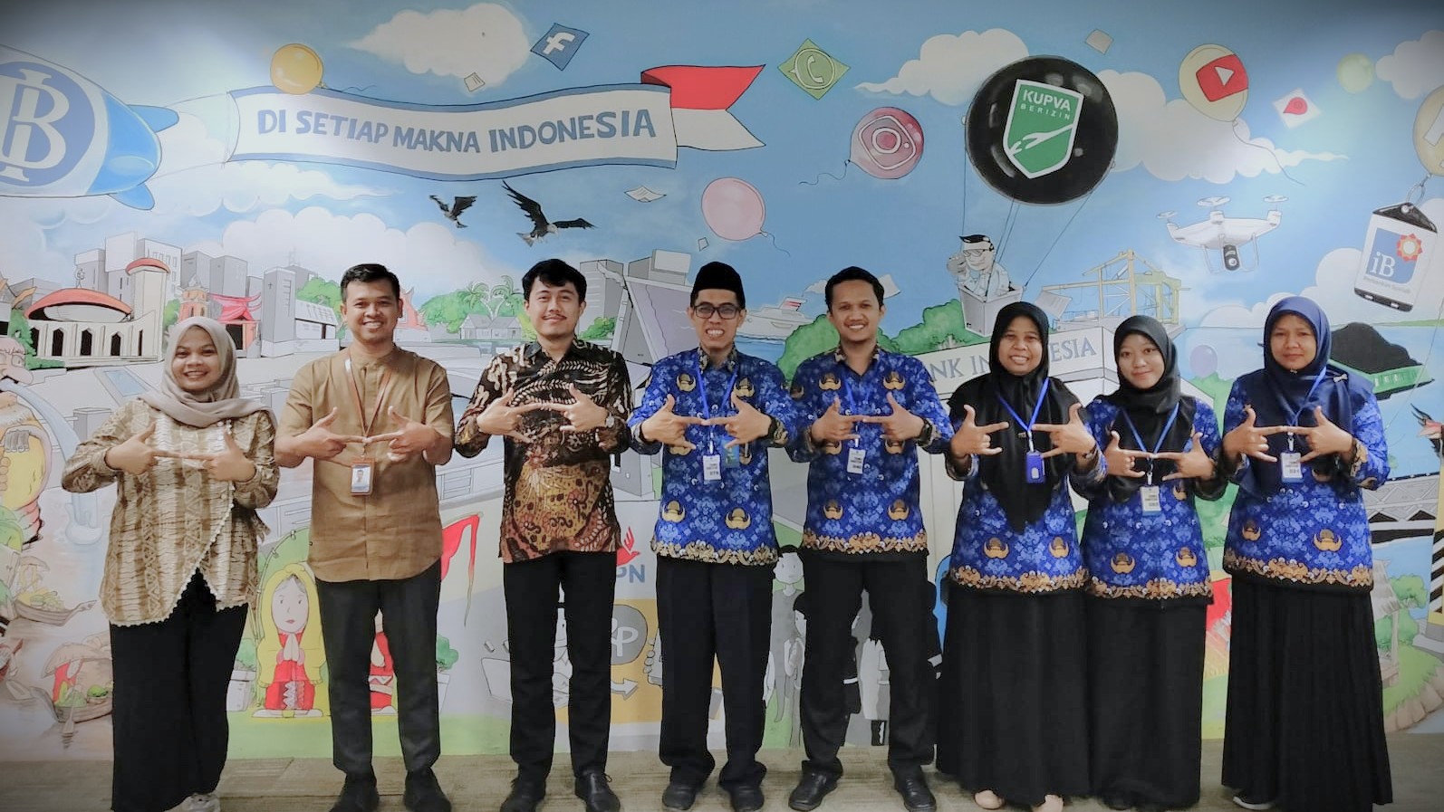 Foto bersama usai pertemuan.