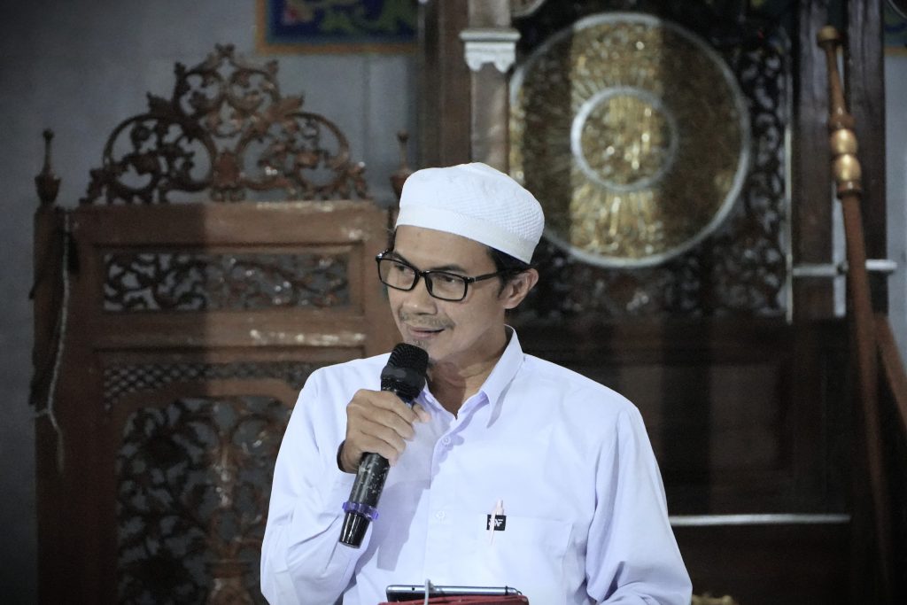 H. Muhammad Syamsudin Noor, M.A. saat menyampaikan laporan (Foto:Humas)
