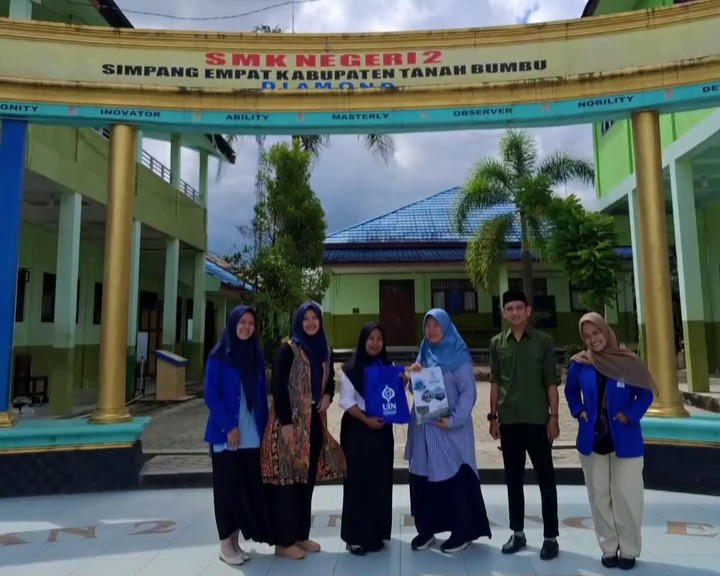 Kunjungan di SMKN 2 Simpang Empat.