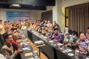 Rektor UIN Antasari saat hadir di Forum Rektor PTKIN bulan April 2026 (Foto:Humas Kemenag)
